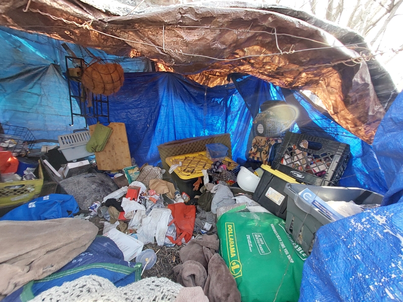 Encampment removed from private rural property outside Calgary