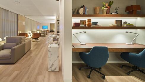 This is what El Al’s upgraded luxury lounge at Ben Gurion looks like