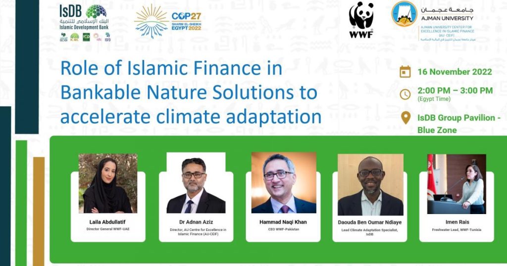 Role of Islamic Social Finance in Bankable Nature Solutions to accelerate climate adaptation