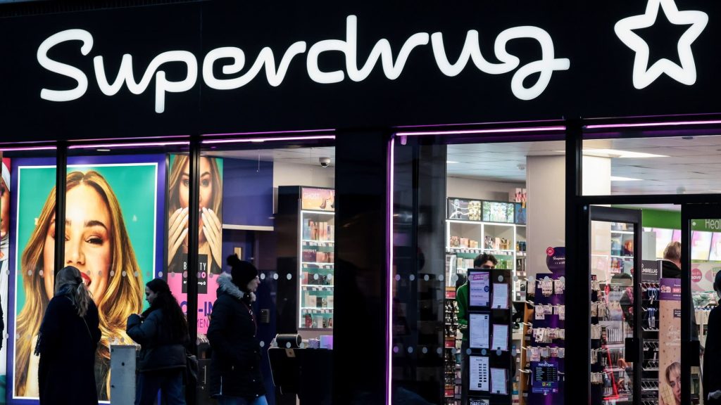 Superdrug owner shrugs off volatility to press ahead with $30bn dual listing – Financial Times