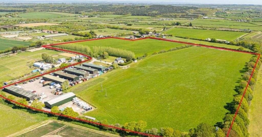 Isle of Wight farmhouse with 39 acres of land for sale