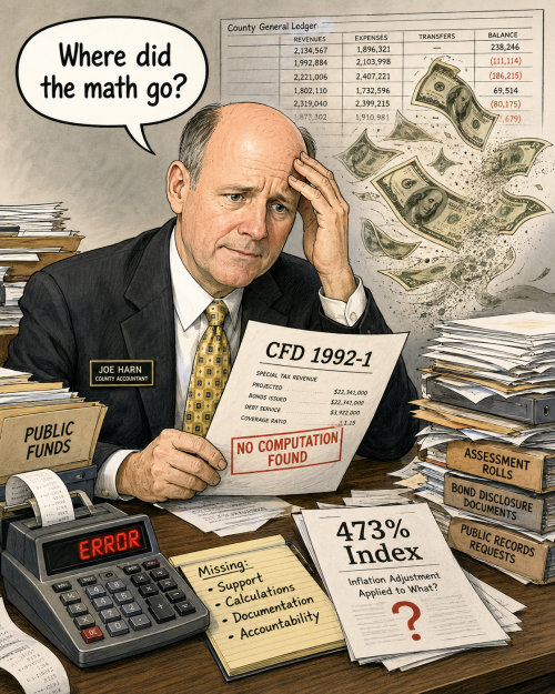 Letter: Joe Harn’s $9.4 million accounting problem