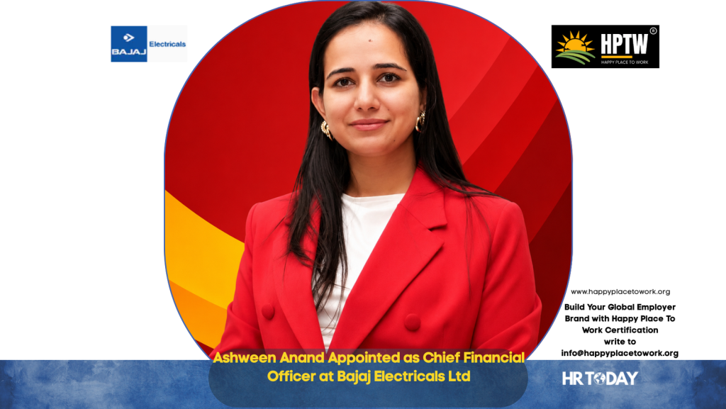 Ashween Anand Appointed as Chief Financial Officer at Bajaj Electricals Ltd