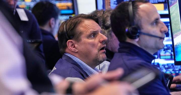 Stock markets swing, erase early losses as oil prices wobble over Iran – National
