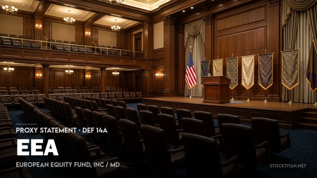 European Equity Fund sets 2026 shareholder meeting