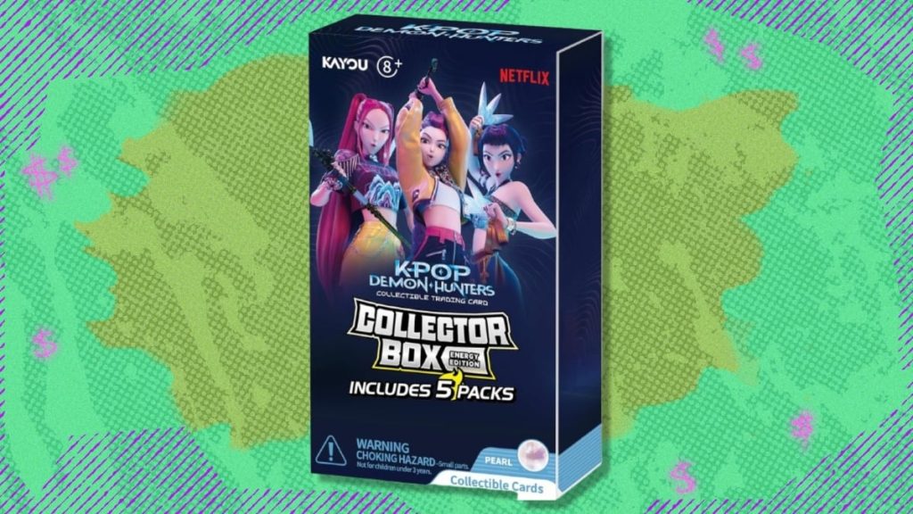 Best trading card deal: Five packs of KPop Demon Hunters Energy Edition for around $4.50 each.