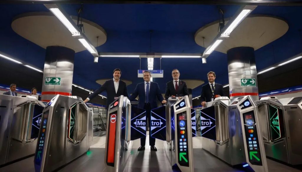 Madrid Metro introduces direct card payments