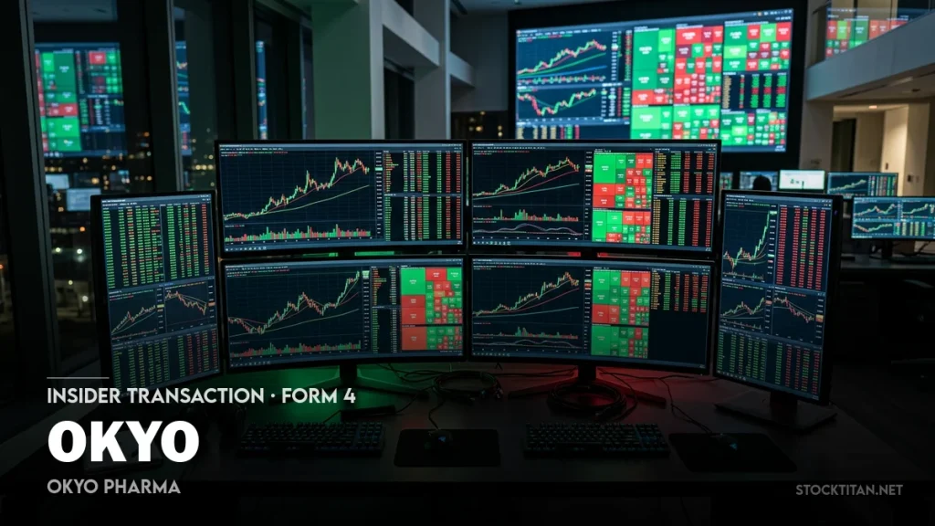 OKYO Pharma CFO discloses share and option holdings