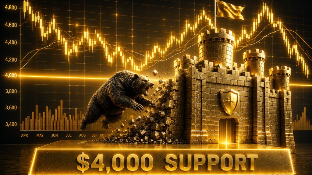 Gold holds key $4,000 support as analysts watch for signs of a bottom