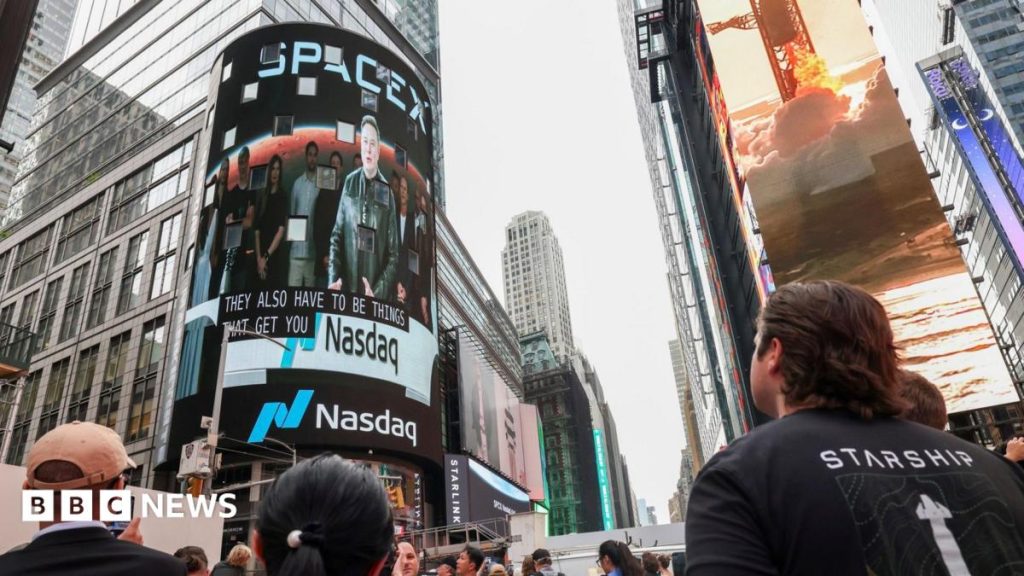 SpaceX IPO: Elon Musk becomes world’s first trillionaire as SpaceX shares soar on stock market debut – follow live