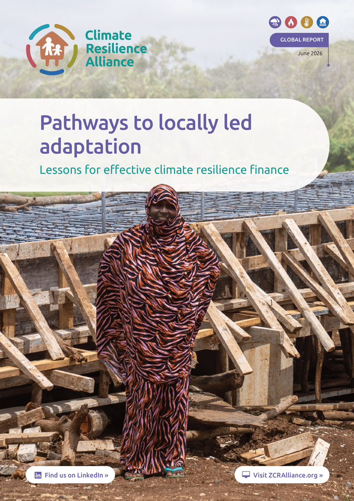Pathways to Locally Led Adaptation: Lessons for effective climate resilience finance (June 2026) – World