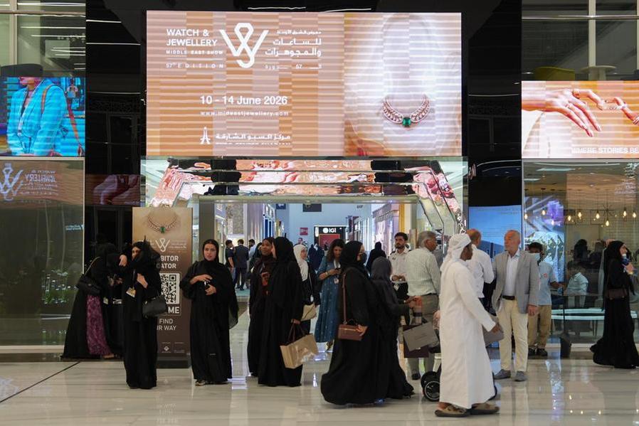 World’s most expensive gold dress captivates visitors at Watch and Jewellery Middle East Show