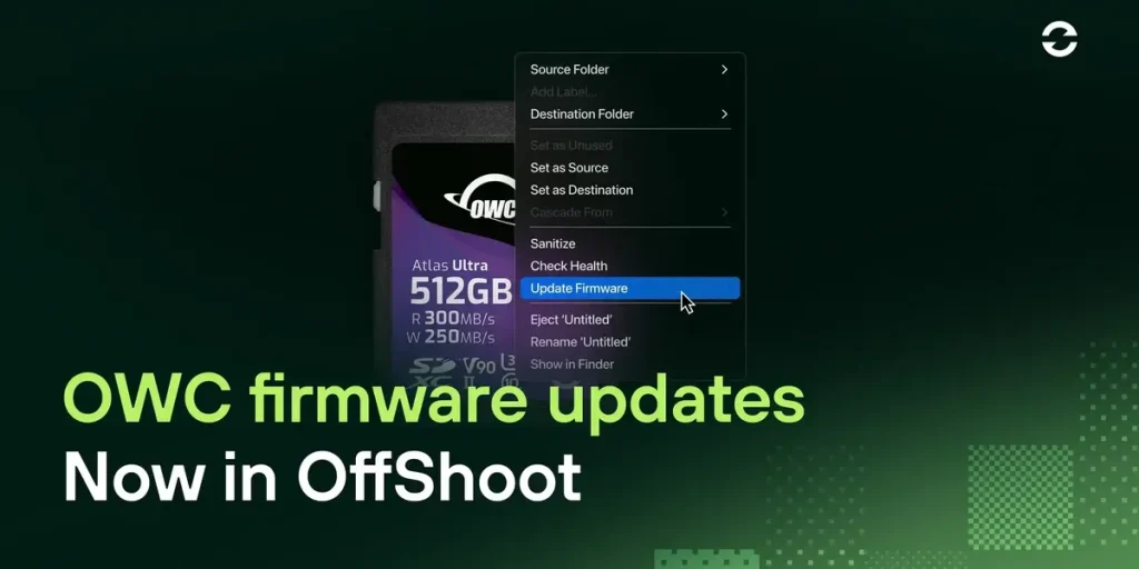 Keep Your OWC Media Cards Up-to-Date With This Helpful OffShoot Update