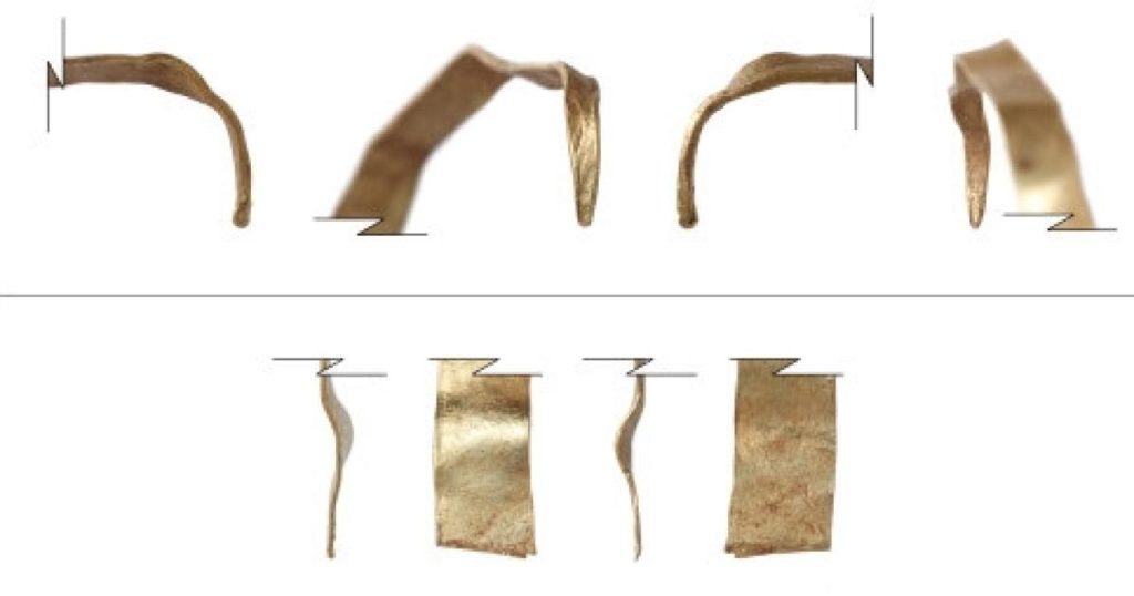 Rare Bronze Age gold ribbon found in Norfolk is declared treasure