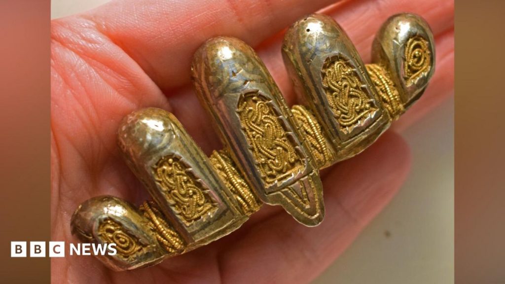 Electrician finds ‘stunning’ Viking sword pommel at Brigstock