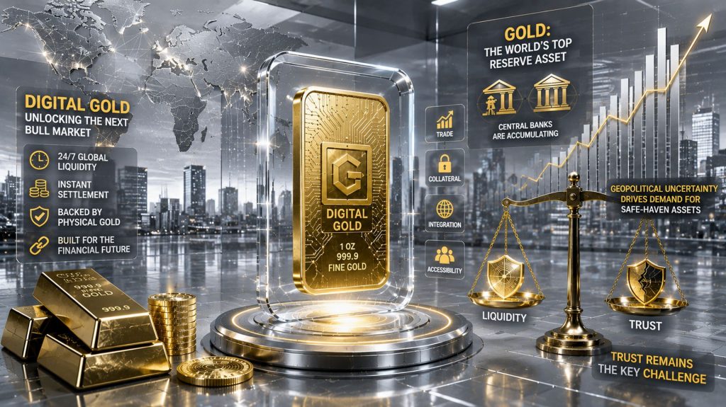 Digital gold could unlock bullion’s next bull market by solving liquidity challenges, but trust remains a challenge – Gold Token SA’s Hemecker