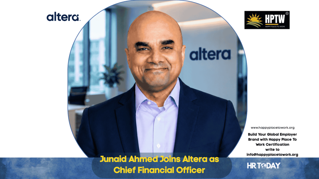 Junaid Ahmed Joins Altera as Chief Financial Officer