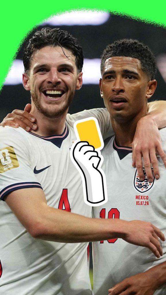 England v Norway: Bellingham yellow cards – BBC