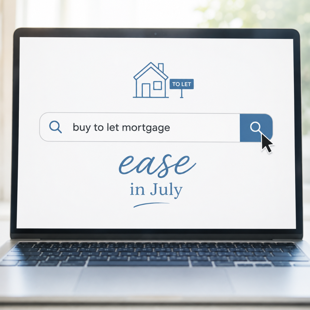 Buy to let mortgage searches ease in July