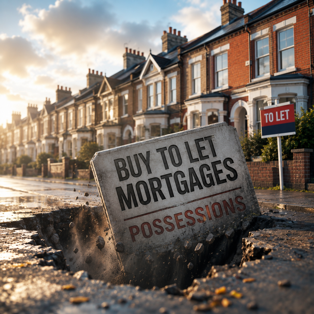Buy to let mortgage possessions fall