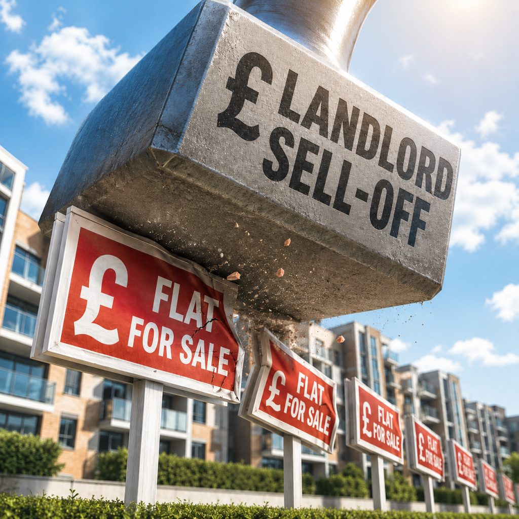 Landlord flat sell-off puts prices under pressure
