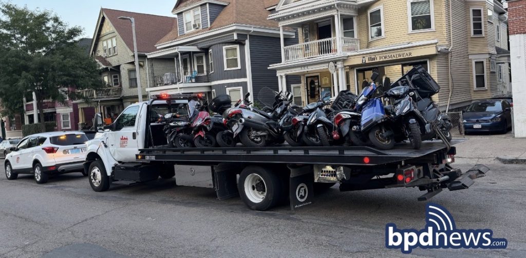 Police blotter: 124 forged credit cards, moped sweep and Roslindale home invasion