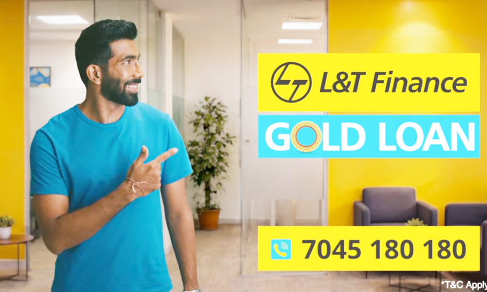 L&T Finance launches gold loan campaign with Jasprit Bumrah across key markets