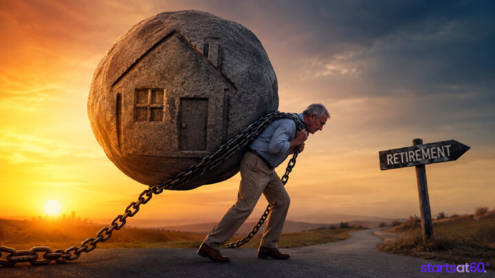 The mortgage squeeze following Aussies into retirement